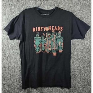 Dirty Heads T-Shirt Black 2018 Tour Graphic Reggae Rock Mens Medium